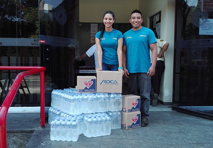 2016 - TERREMOTO ECUADOR -BOMBEROS